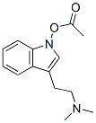 1-Acetoxy-N,N-dimethyl-1H-indole-3-ethanamine CAS#: 55191-09-8