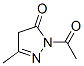 1-Acetyl-3-methyl-2-pyrazolin-5-one CAS#: 5203-92-9