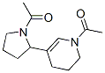 1-Acetyl-5-(1-acetyl-2-pyrrolidinyl)-1,2,3,4-tetrahydropyridine CAS#: 54966-17-5
