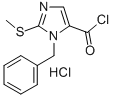 1-BENZYL-2-(METHYLSULFANYL)-1H-IMIDAZOLE-5-CARBONYL CHLORIDE HYDROCHLORIDE CAS#: 568577-86-6