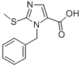 1-BENZYL-2-(METHYLSULFANYL)-1H-IMIDAZOLE-5-CARBOXYLIC ACID CAS#: 403479-30-1