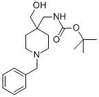 (1-BENZYL-4-HYDROXYMETHYLPIPERIDIN-4-YLMETHYL)CARBAMIC ACID TERT-BUTYL ESTER CAS#: 493026-45-2