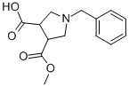 1-BENZYLPYRROLIDINE-3,4-DICARBOXYLIC ACID MONOMETHYL ESTER CAS#: 474317-64-1