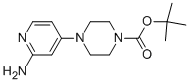 1-BOC-4-(2-AMINO-4-PYRIDINYL)-PIPERAZINE CAS#: 571189-23-6
