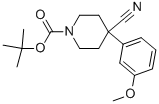 1-BOC-4-CYANO-4-(3-METHOXYPHENYL)-PIPERIDINE CAS#: 553631-35-9