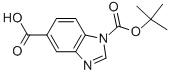 1-BOC-BENZIMIDAZOLE-5-CARBOXILIC ACID CAS#: 400653-36-3