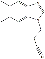 1-Benzimidazolepropionitrile,5,6-dimethyl-(7CI,8CI) CAS#: 6123-81-5