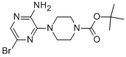 1-Boc-4-(3-amino-6-bromopyrazin-2-yl)piperazine CAS#: 479685-13-7