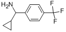 1-CYCLOPROPYL-1-(4-TRIFLUOROMETHYLPHENYL)METHYLAMINE CAS#: 581812-93-3