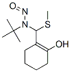 1-Cyclohexen-1-ol, 2-(((1,1-dimethylethyl)nitrosoamino)(methylthio)met hyl)- CAS#: 53527-68-7