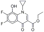 1-Cyclopropyl-6,7-difluoro-1,4-dihydro-8-hydroxy-4-oxo-3-quinolinecarboxylic Acid Ethyl Ester CAS#: 452092-31-8