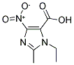 1-ETHYL-2-METHYL-4-NITRO-1H-IMIDAZOLE-5-CARBOXYLIC ACID CAS#: 54828-46-5