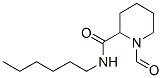 1-Formyl-N-hexyl-2-piperidinecarboxamide CAS#: 54966-18-6