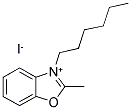 1-HEXYL-2-METHYLBENZOXAZOLIUM IODIDE CAS#: 54443-90-2