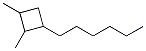 1-Hexyl-2,3-dimethylcyclobutane CAS#: 55170-84-8