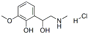 1-(-Hydroxy-3-methoxyphenyl)-2-(methylamino)ethanolhydrochloride CAS#: 5060-31-1