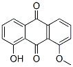 1-Hydroxy-8-methoxyanthraquinone CAS#: 5539-66-2