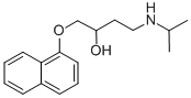 1-(Isopropylamino)-4-(1-naphtyloxy)-3-butanol CAS#: 57281-37-5