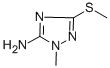 1-METHYL-3-(METHYLTHIO)-1H-1,2,4-TRIAZOL-5-AMINE CAS#: 51108-35-1