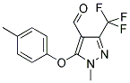 1-METHYL-5-(4-METHYLPHENOXY)-3-(TRIFLUOROMETHYL)-1H-PYRAZOLE-4-CARBALDEHYDE CAS#: 449778-73-8