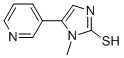 1-METHYL-5-PYRIDIN-3-YL-1H-IMIDAZOLE-2-THIOL CAS#: 51941-16-3