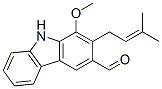 1-Methoxy-2-(3-methyl-2-butenyl)-9H-carbazole-3-carbaldehyde CAS#: 54313-18-7