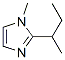1-Methyl-2-(1-methylpropyl)-1H-imidazole CAS#: 54001-59-1