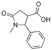 1-Methyl-5-oxo-2-phenylpyrrolidine-3-carboxylic acid CAS#: 461045-28-3