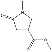 1-Methyl-5-oxo-3-pyrrolidinecarboxylic acid methyl ester CAS#: 59857-86-2