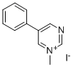 1-Methyl-5-phenylpyrimidiniumiodide CAS#: 56162-62-0