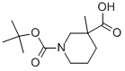 1-N-Boc-3-Methylpiperidine-3-carboxylic acid CAS#: 534602-47-6