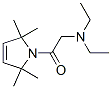 1-(N,N-Diethylaminoacetyl)-2,2,5,5-tetramethyl-3-pyrroline CAS#: 53725-39-6