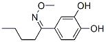 1-Pentanone, 1-(3,4-dihydroxyphenyl)-, O-methyloxime (9CI) CAS#: 474668-86-5