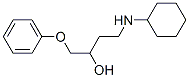 1-Phenoxy-4-(cyclohexylamino)-2-butanol CAS#: 57281-41-1