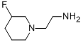 1-Piperidineethanamine,3-fluoro-(9CI) CAS#: 477577-23-4