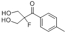 1-Propanone, 2-fluoro-3-hydroxy-2-(hydroxymethyl)-1-(4-methylphenyl)- (9CI) CAS#: 58089-67-1