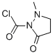 1-Pyrazolidinecarbonyl chloride, 2-methyl-5-oxo- (9CI) CAS#: 54945-00-5