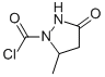 1-Pyrazolidinecarbonyl chloride, 5-methyl-3-oxo- (9CI) CAS#: 54944-91-1