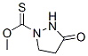 1-Pyrazolidinecarbothioic acid, 3-oxo-, O-methyl ester CAS#: 51356-41-3