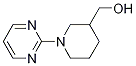 (1-PyriMidin-2-yl-piperidin-3-yl)-Methanol, 98+% C10H15N3O, Molecular Weight 193.25 CAS#: 419557-05-4