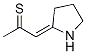 1-(Pyrrolidin-2-ylidene)-2-propanethione CAS#: 54031-27-5