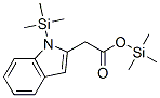 1-(Trimethylsilyl)-1H-indole-2-acetic acid trimethylsilyl ester CAS#: 55125-13-8