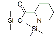 1-(Trimethylsilyl)-2-piperidinecarboxylic acid trimethylsilyl ester CAS#: 55255-44-2