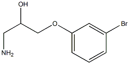 1-amino-3-(3-bromophenoxy)propan-2-ol CAS#: 5002-92-6