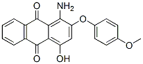 1-amino-4-hydroxy-2-(4-methoxyphenoxy)anthraquinone CAS#: 54243-60-6