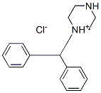 1-benzhydrylpiperazinium chloride CAS#: 56609-03-1