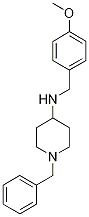 1-benzyl-N-(4-methoxybenzyl)piperidin-4-amine CAS#: 415970-67-1