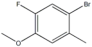 1-bromo-5-fluoro-4-methoxy-2-methylbenzene CAS#: 550400-11-8