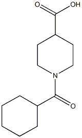 1-(cyclohexylcarbonyl)piperidine-4-carboxylic acid CAS#: 436093-17-3