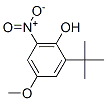 1-hydroxyl-2-tert-butyl-4-methoxy-6-nitrobenzene CAS#: 59282-34-7